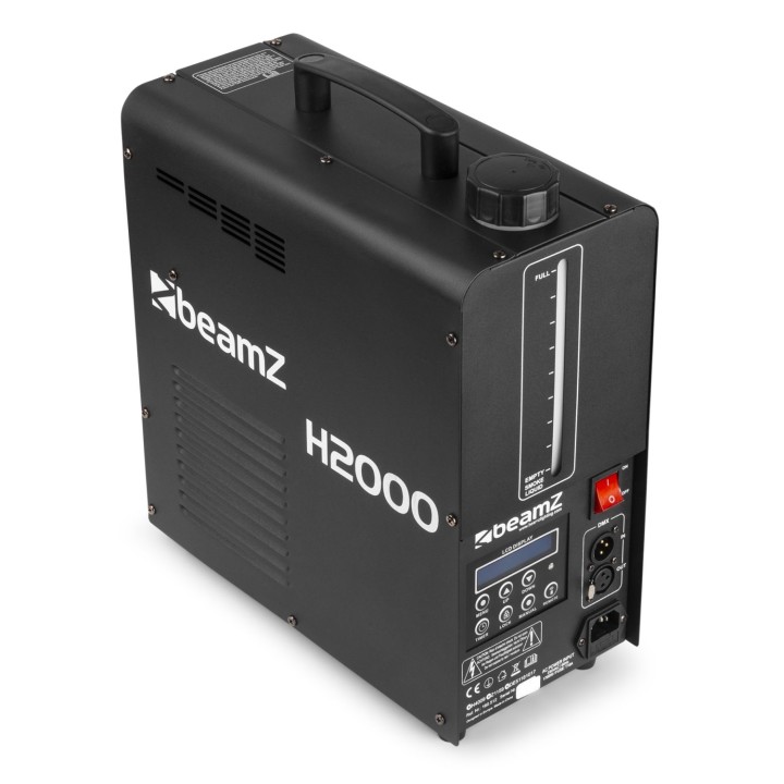 Acquista BEAMZ H2000 FAZER DMX LCD online | Merula Strumenti Musicali