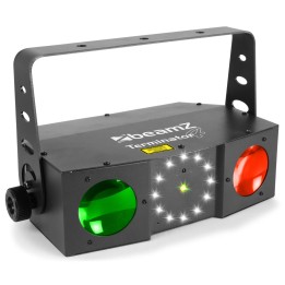 Acquista BEAMZ LED TERMINATOR IV 2XMOON, STROBE online | Merula Strumenti Musicali