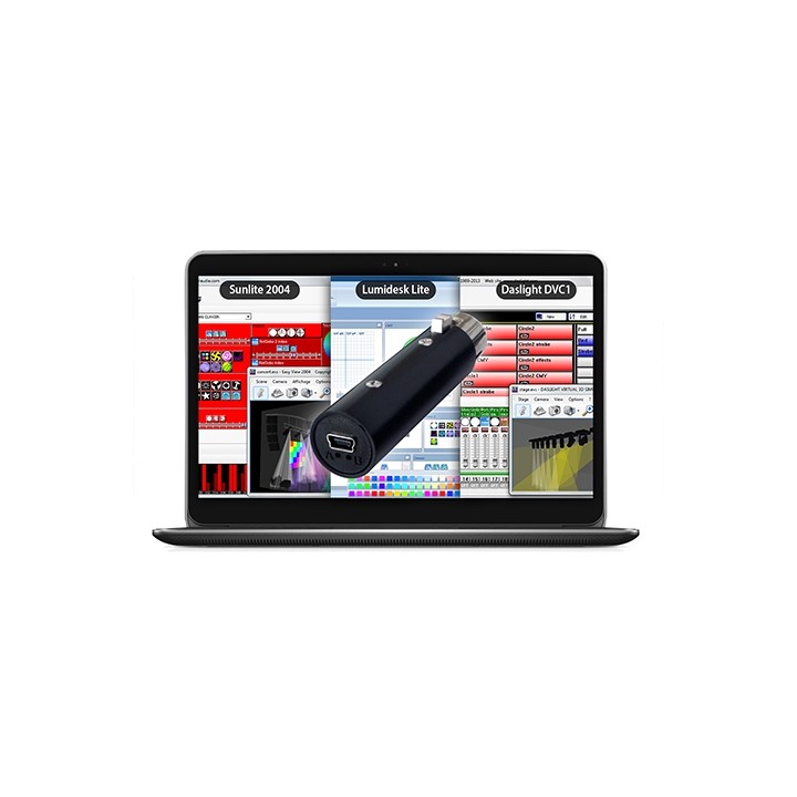 Acquista BEAMZ SUSHI-DS DMX INTERFACE online | Merula Strumenti Musicali