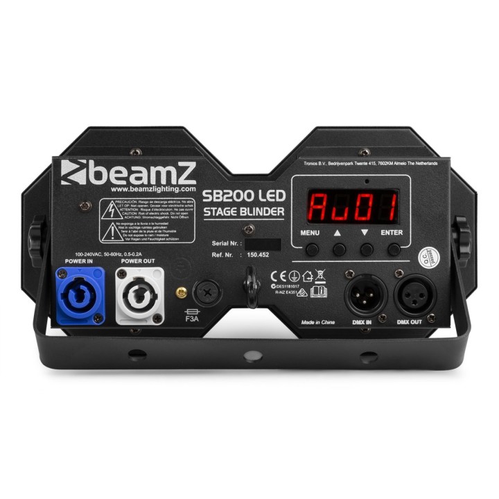 Acquista BEAMZ SB200 STAGE BLINDER 2WAY 2X50W LED online | Merula Strumenti Musicali
