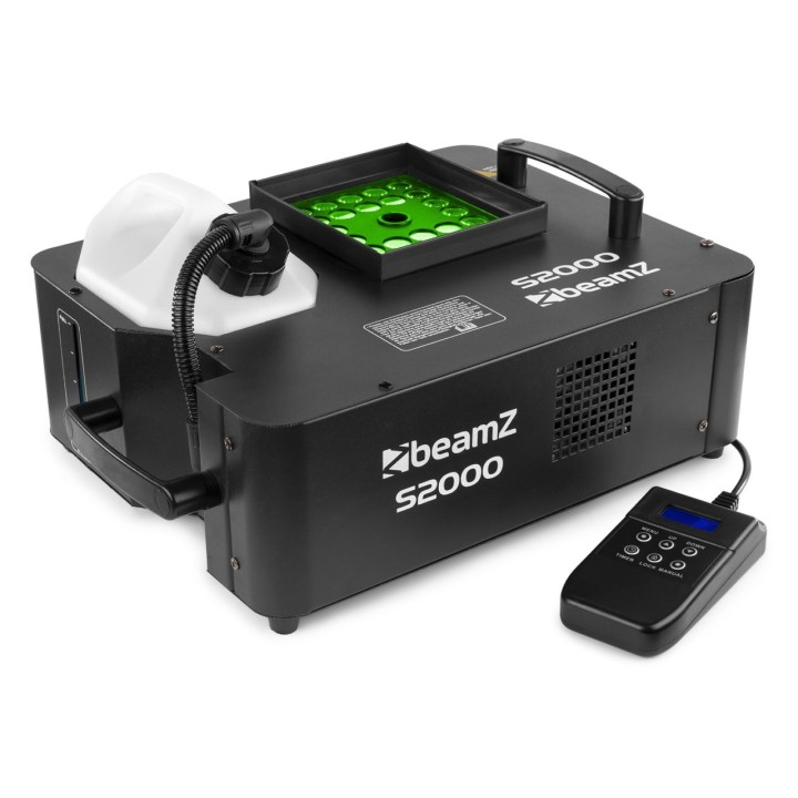 Acquista BEAMZ S2000 SMOKEMACHINE DMX LED 24 X 3W online | Merula Strumenti Musicali