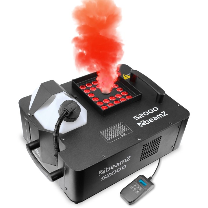 Acquista BEAMZ S2000 SMOKEMACHINE DMX LED 24 X 3W online | Merula Strumenti Musicali