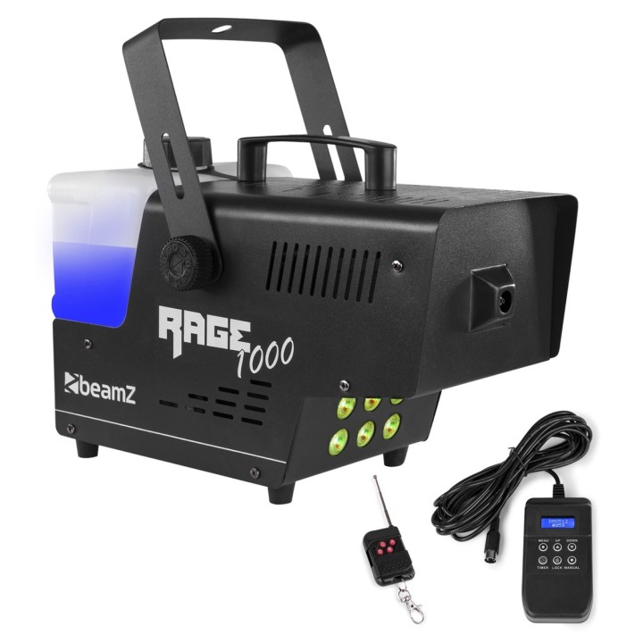 Acquista BEAMZ RAGE1000LED SMOKEMACHINE 6X3W 3IN1R online | Merula Strumenti Musicali