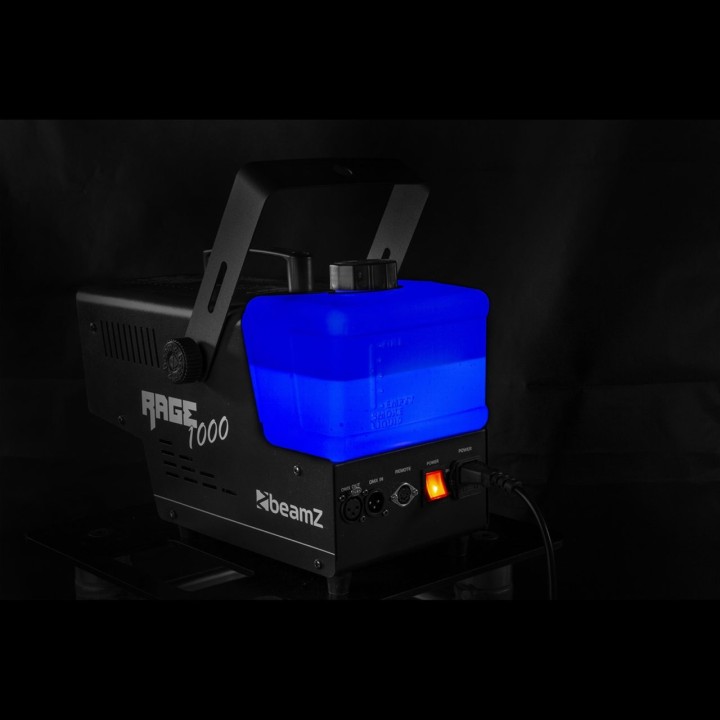 Acquista BEAMZ RAGE1000LED SMOKEMACHINE 6X3W 3IN1R online | Merula Strumenti Musicali