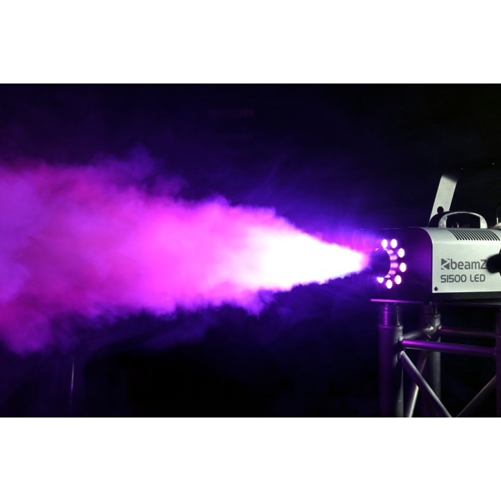 Acquista BEAMZ S1500led Smokemachine 9x3w Rgb Dmx online | Merula Strumenti Musicali