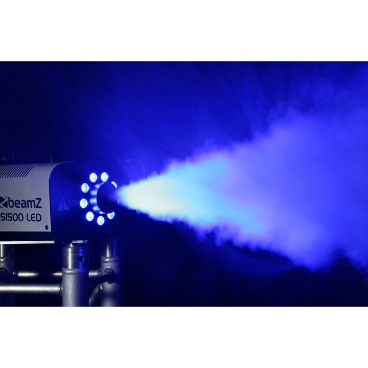 Acquista BEAMZ S1500led Smokemachine 9x3w Rgb Dmx online | Merula Strumenti Musicali