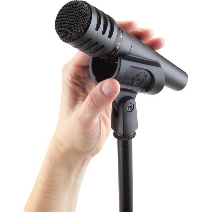KONIG & MEYER 85070 - Clip microfonica nera