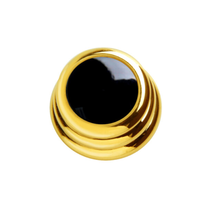 Acquista Q-PARTS Acrylic Black On Ringo Knob online | Merula Strumenti Musicali