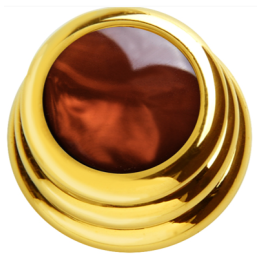 Acquista Q-PARTS Acrylic Brown Pearl On Ringo Knob online | Merula Strumenti Musicali