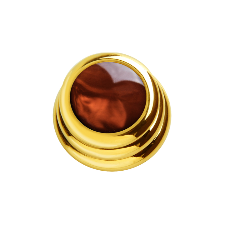 Acquista Q-PARTS Acrylic Brown Pearl On Ringo Knob online | Merula Strumenti Musicali