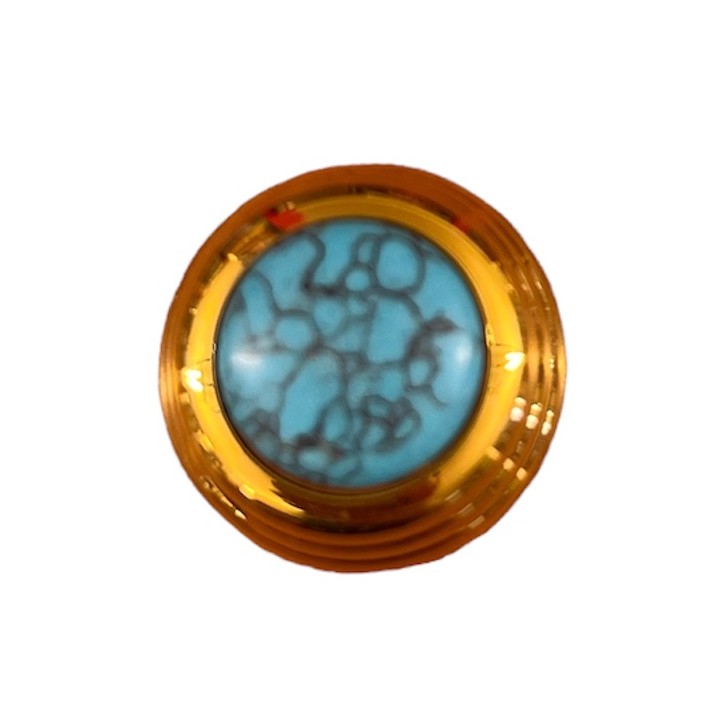 Acquista Q-PARTS Acrylic Turquoise On Ringo Knob online | Merula Strumenti Musicali
