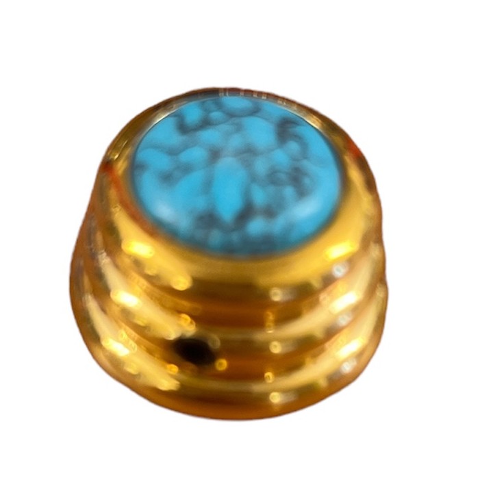 Acquista Q-PARTS Acrylic Turquoise On Ringo Knob online | Merula Strumenti Musicali