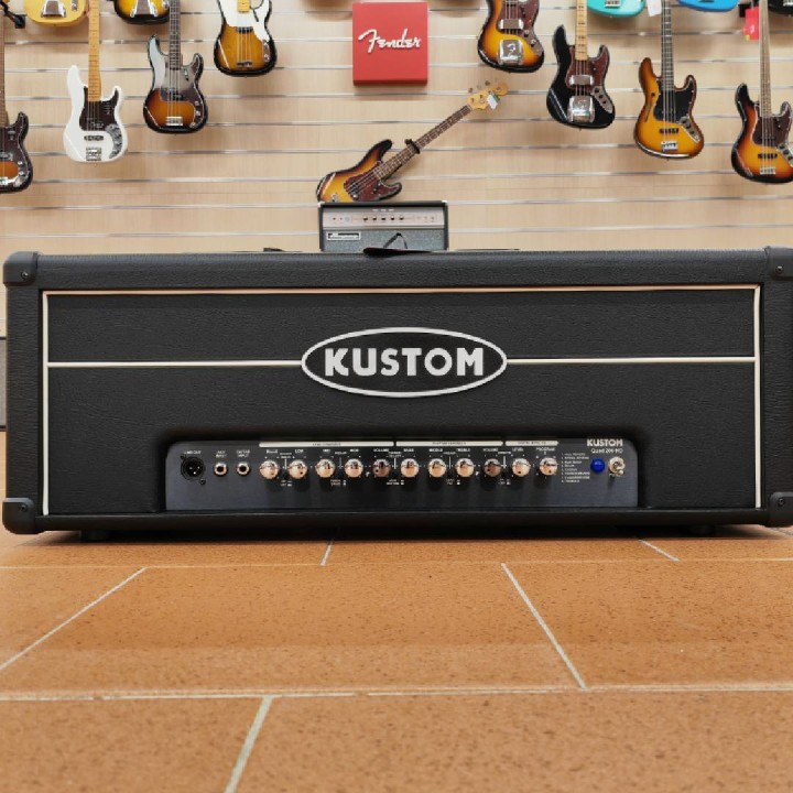 Kustom | Quad 200 HD Testata a transistor per chitarra elettrica 200 Watt