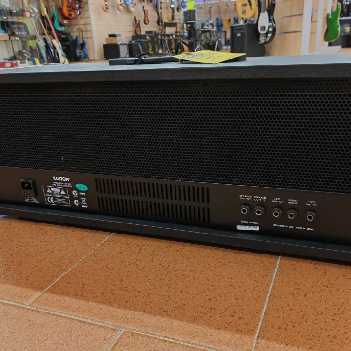 Kustom | Quad 200 HD Testata a transistor per chitarra elettrica 200 Watt