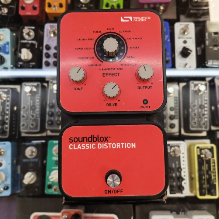 Source Audio | Soundblox Classic Distortion Pedale overdrive per chitarra
