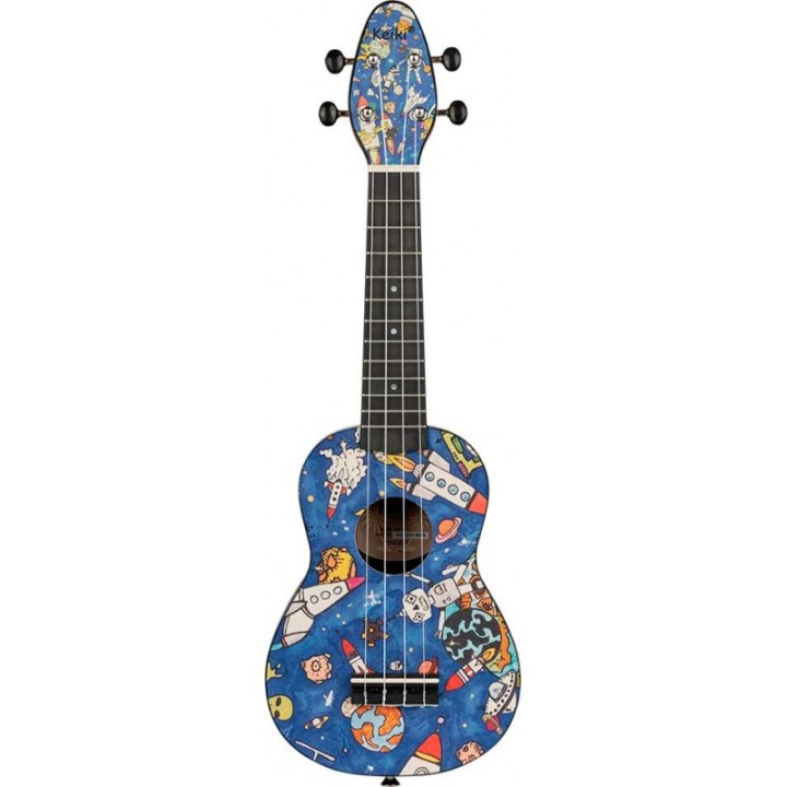 Acquista KEIKI K2-Sp Spaceman Ukulele online | Merula Strumenti Musicali