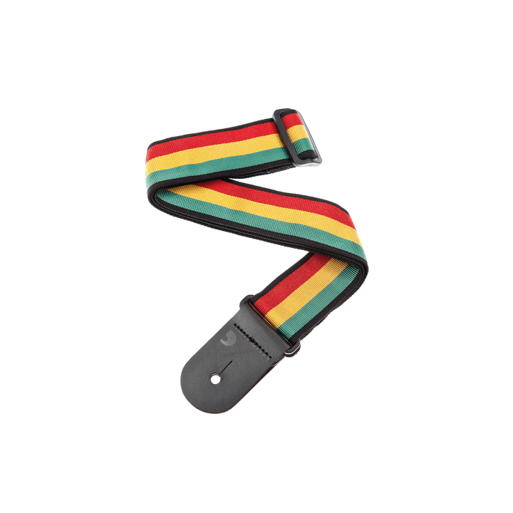 Acquista D'ADDARIO 50A06  WOVEN GUITAR STRAP, JAMAICA online | Merula Strumenti Musicali