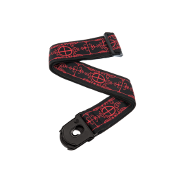 Acquista D'ADDARIO 50pla12 Planet Lock Guitar Strap, Voodoo online | Merula Strumenti Musicali
