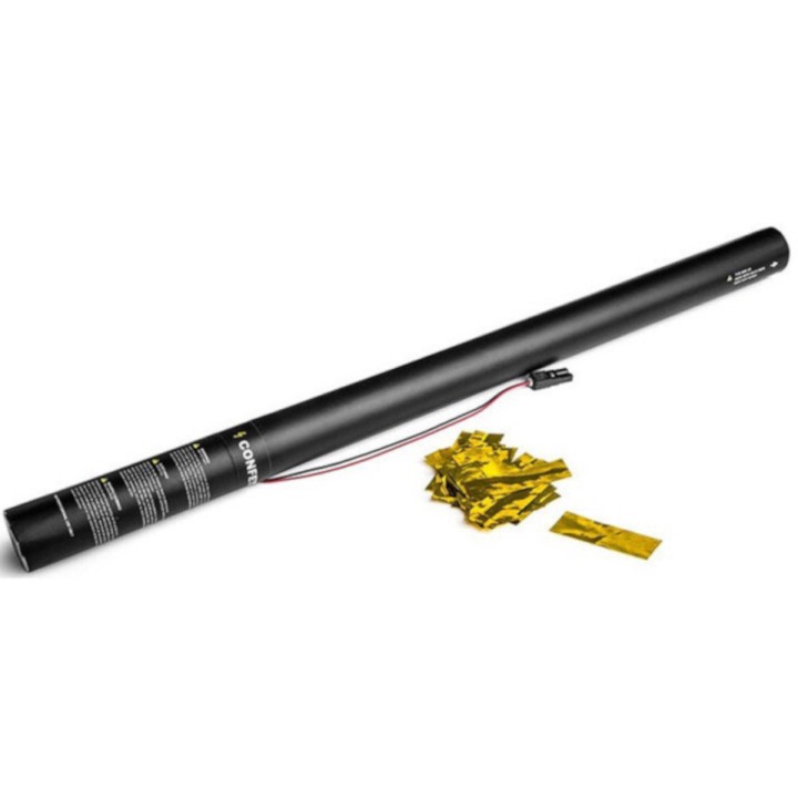 Acquista THE CONFETTI MAKER Electric Cannon 80 Cm Metallic Confetti - Gold online | Merula Strumenti Musicali