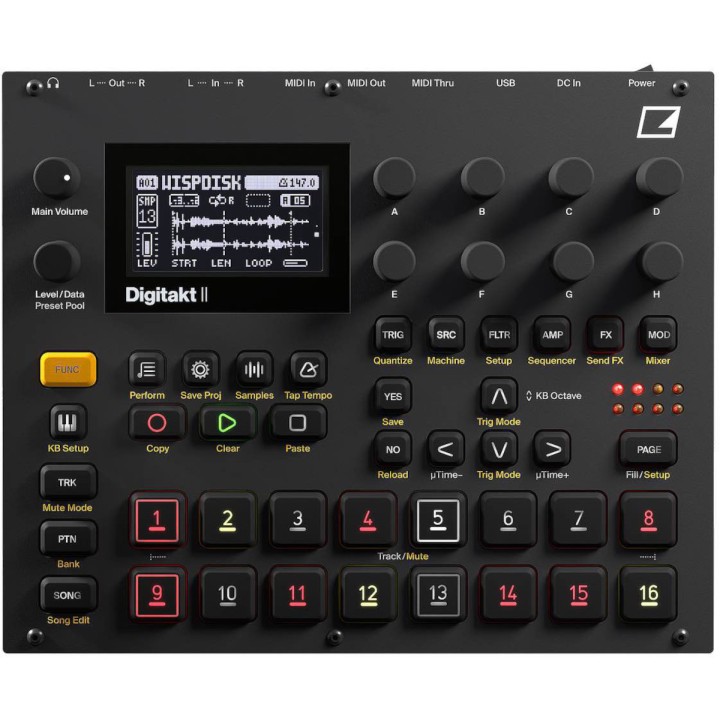 Elektron Digitakt Ii Drum Machine