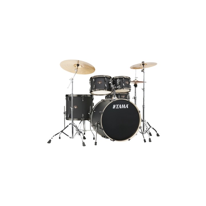 Acquista TAMA IMPERIALSTAR BLACKED OUT BLACK KIT 5 PEZZI - IP50H6WBN-BOB online | Merula Strumenti Musicali