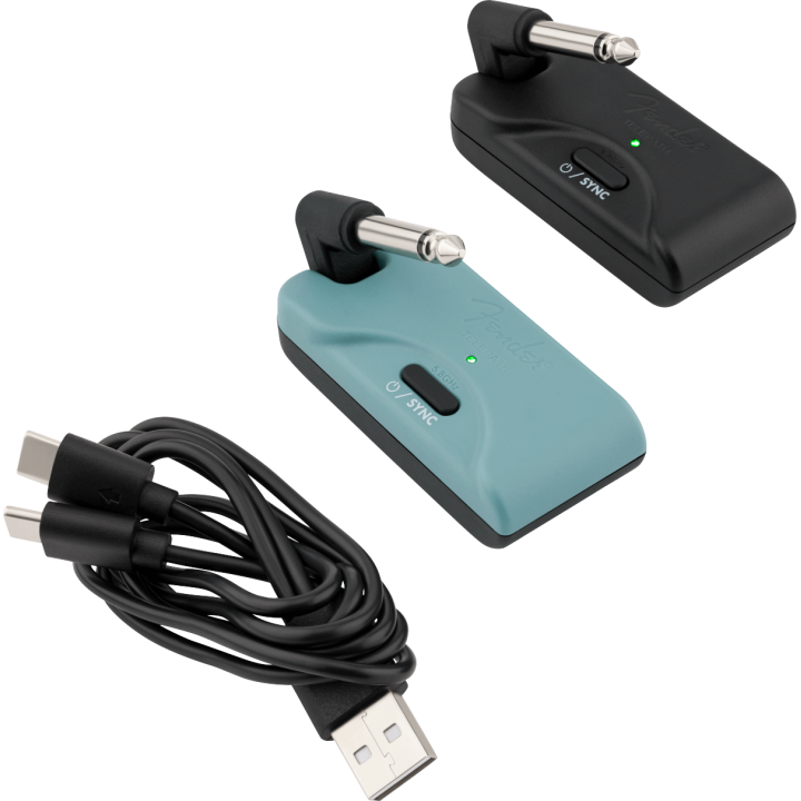 Acquista FENDER Telepath Wireless System, Mystic Ice Blue And Black online | Merula Strumenti Musicali