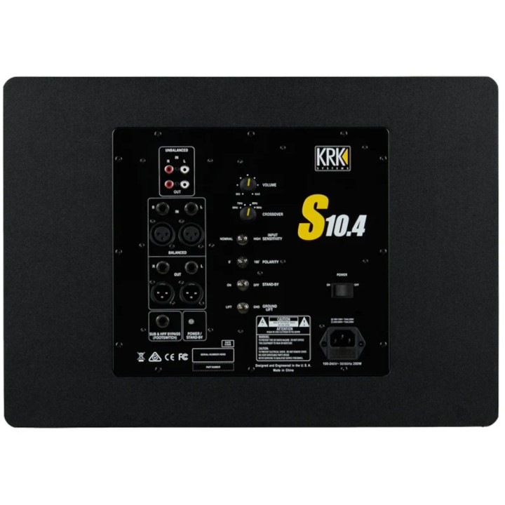 KRK S 10.4 - Sub attivo da studio