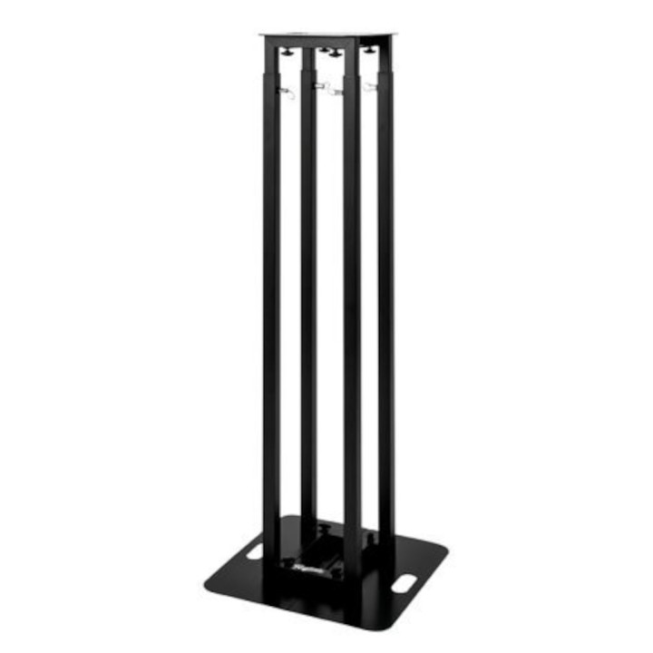 Il Totem Ventura è un versatile supporto da podio con illuminazione, progettato per creare un'atmosfera suggestiva grazie alla s