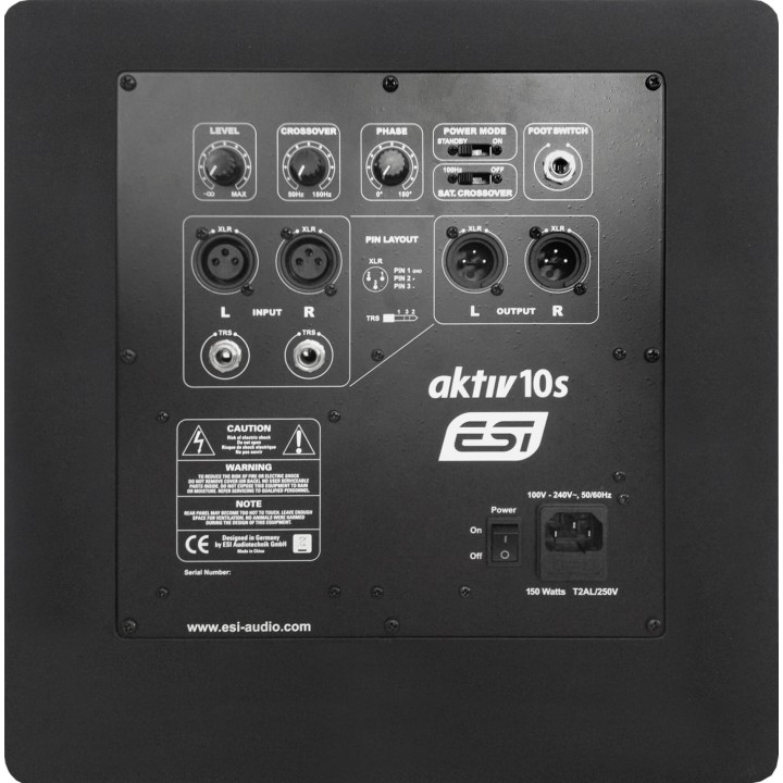Esi Aktiv 10s Subwoofer Amplificato