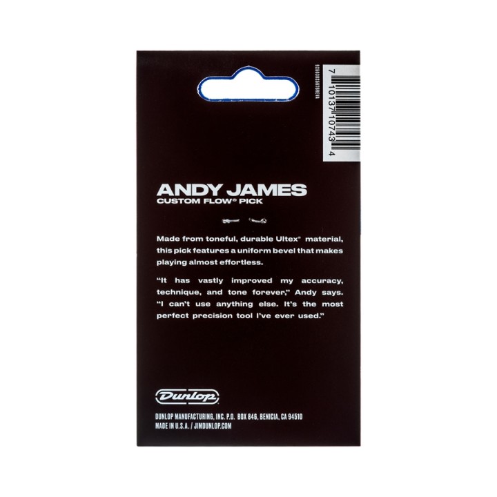 Acquista DUNLOP 546PAJ200 ANDY JAMES FLOW JUMBO 2.0 MM PLAYER'S PACK/3 04508747 online | Merula Strumenti Musicali
