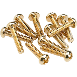 Acquista FENDER 0994926000 Pickup/Switch Screws (Gold-12) online | Merula Strumenti Musicali