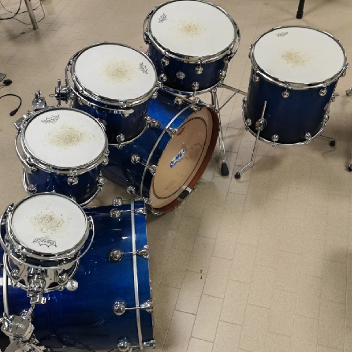 Drum Sound | Rebel Custom Set 7pz Set fusti batteria acustica doppia cassa