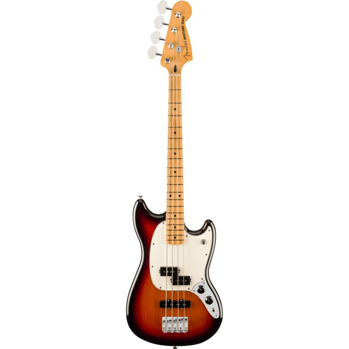 Acquista FENDER Player II Mustang Bass Pj, Maple Fingerboard, 3-Color Sunburst online | Merula Strumenti Musicali