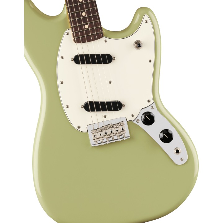 Fender Player II Mustang, Rosewood Fingerboard, Birch Green | Merula Strumenti Musicali