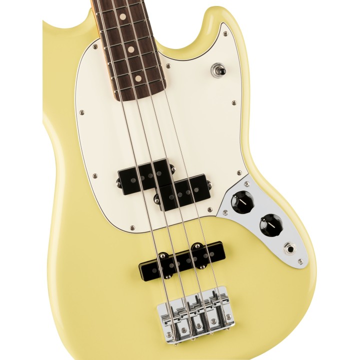 Acquista FENDER Player II Mustang Bass Pj, Rosewood Fingerboard, Hialeah Yellow online | Merula Strumenti Musicali