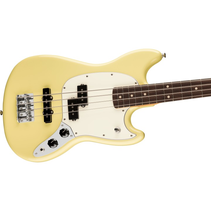 Acquista FENDER Player II Mustang Bass Pj, Rosewood Fingerboard, Hialeah Yellow online | Merula Strumenti Musicali
