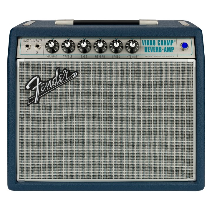 Acquista FENDER Limited Edition '68 Custom Vibro Champ Reverb - Navy online | Merula Strumenti Musicali