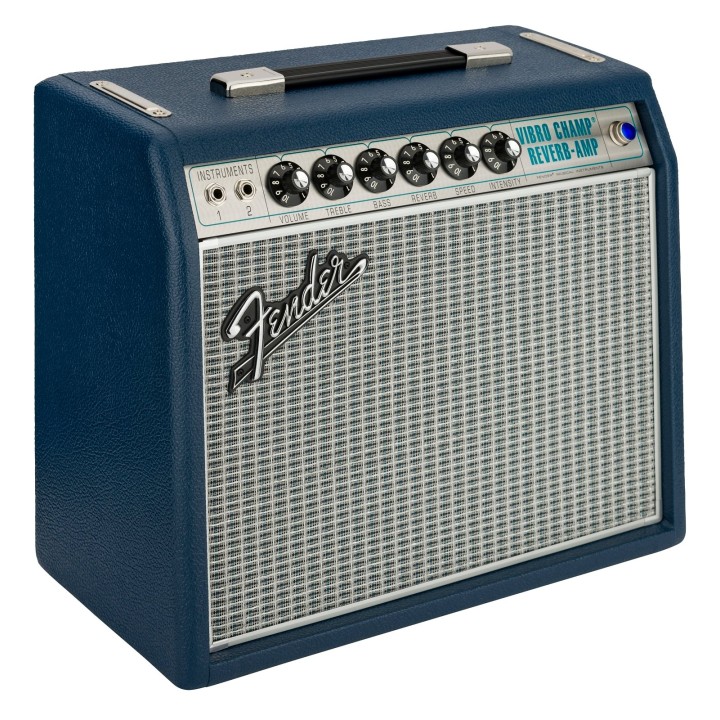 Acquista FENDER Limited Edition '68 Custom Vibro Champ Reverb - Navy online | Merula Strumenti Musicali
