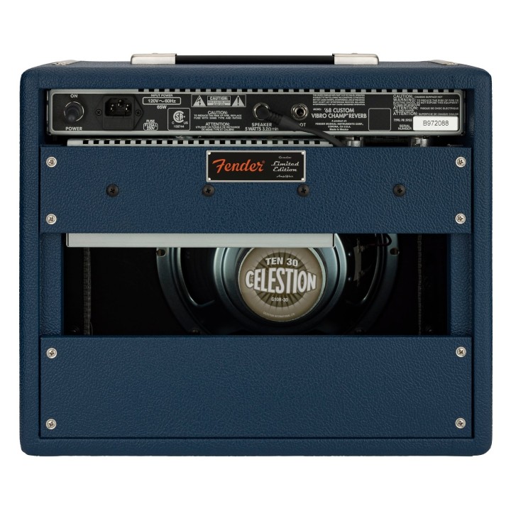 Acquista FENDER Limited Edition '68 Custom Vibro Champ Reverb - Navy online | Merula Strumenti Musicali