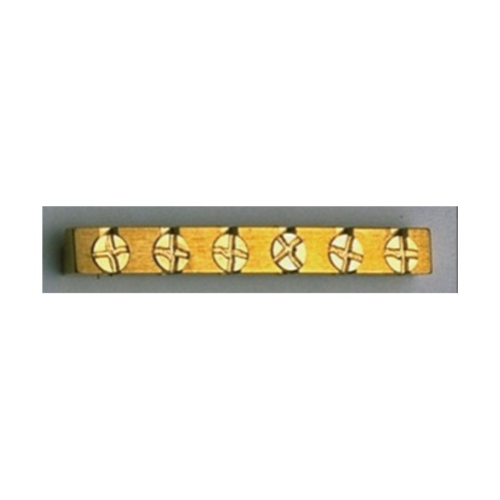 Acquista ALL PARTS BN 0887-008 ABM 6220 ADJUSTABLE NUT BRASS PER FENDER online | Merula Strumenti Musicali
