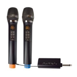 KARMA VOICE 2M KIT | DOPPIO RADIOMICROFONO + RICEVENTE JACK 