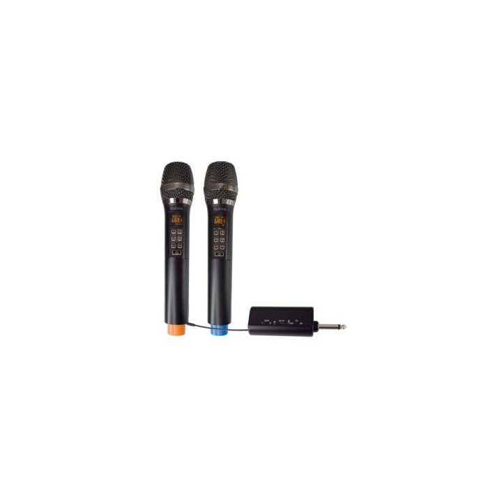 KARMA VOICE 2M KIT | DOPPIO RADIOMICROFONO + RICEVENTE JACK 