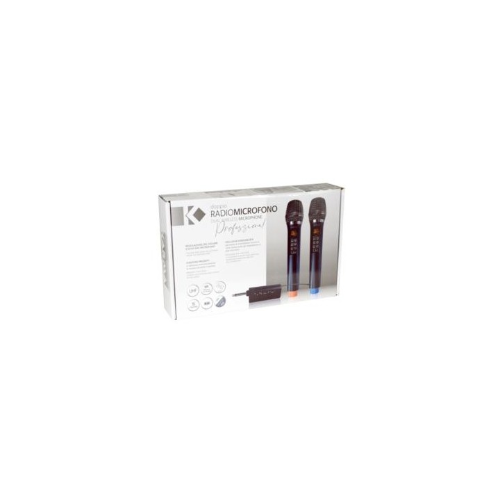 KARMA VOICE 2M KIT | DOPPIO RADIOMICROFONO + RICEVENTE JACK 