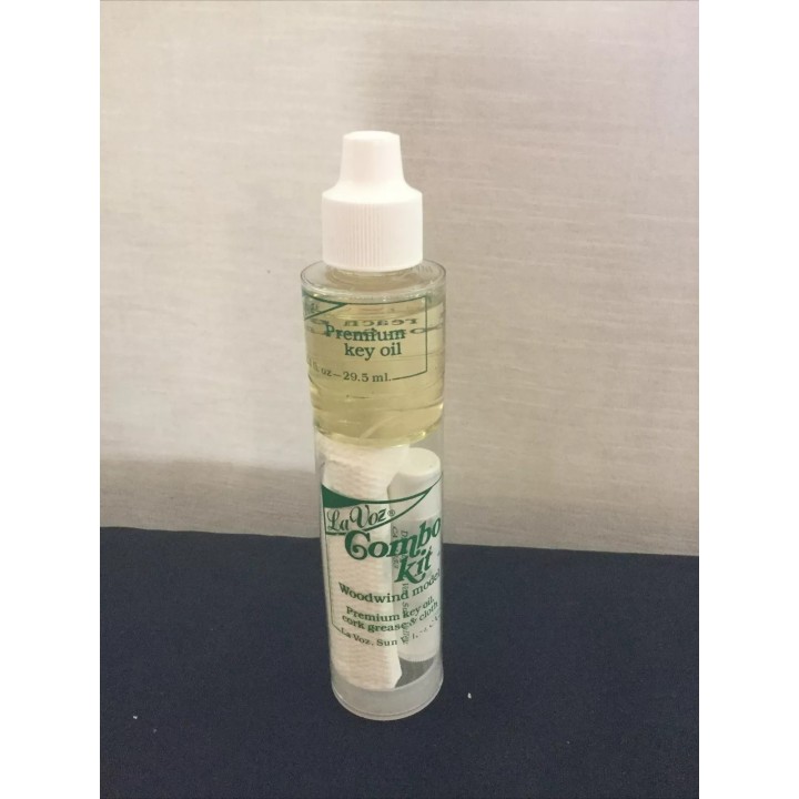 Acquista LA VOZ OLIO CHIAVI/GRASSO PANNO COMBO KIT WOODWIND online | Merula Strumenti Musicali
