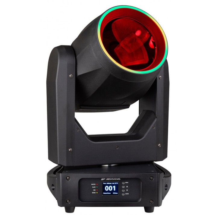 BRITEQ CHALLENGER BEAM | 200 W  LED moving Beam con ring luminoso