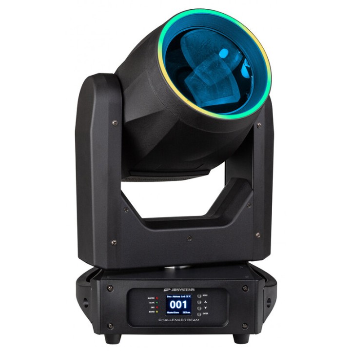 BRITEQ CHALLENGER BEAM | 200 W  LED moving Beam con ring luminoso