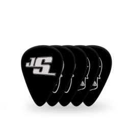 Acquista D'ADDARIO 1CBK4-10JS D'ADDARIO JOE SATRIANI GUITAR PICKS, BLACK, 10 PACK, MEDIUM online | Merula Strumenti Musicali