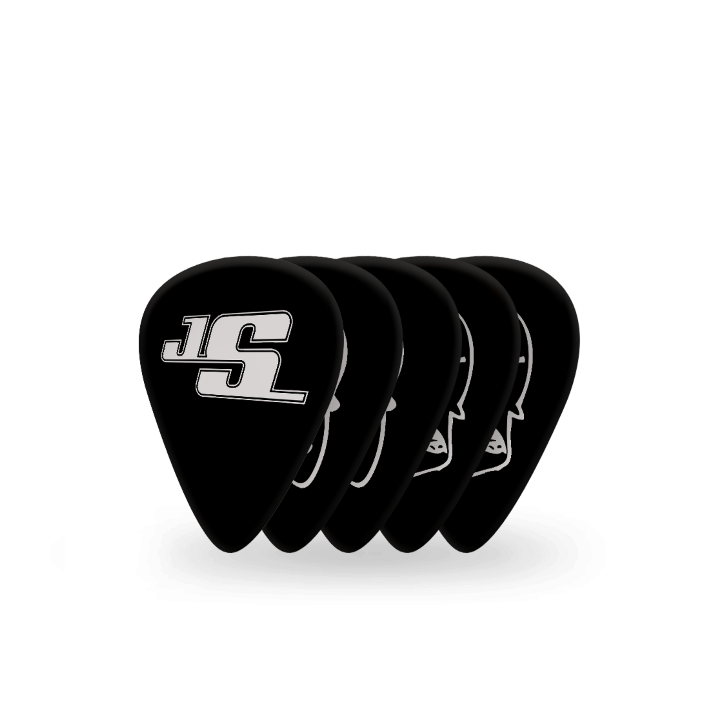 Acquista D'ADDARIO 1CBK4-10JS D'ADDARIO JOE SATRIANI GUITAR PICKS, BLACK, 10 PACK, MEDIUM online | Merula Strumenti Musicali