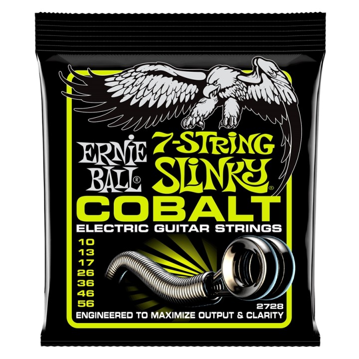 Acquista ERNIE BALL 2728 COBALT REGULAR SLINKY 10-56 online | Merula Strumenti Musicali