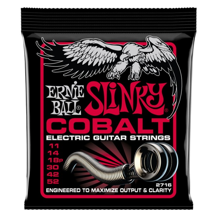Acquista ERNIE BALL 2716 BURLY SLINKY COBALT GUITAR 11-52 online | Merula Strumenti Musicali
